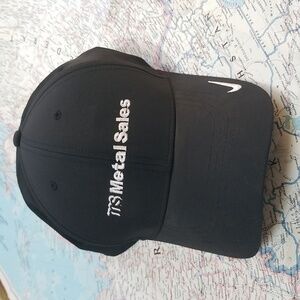 Nike Black Cap - Metal Sales Logo